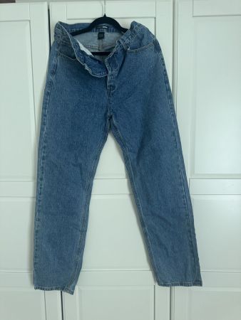 Fashion Nova Mom Jeans blau, Gr. 7 (EU 36)