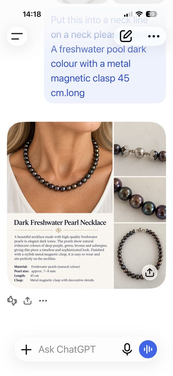 Catenine: Necklace  – Nuovo (secondo la descrizione) da Horgen venduto da jgo_mxn5