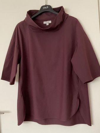 COS oversize Bluse Gr 36 BW mit Elasthan Neuwertig