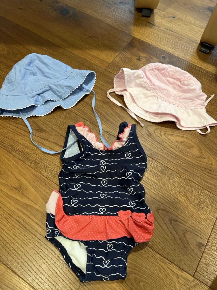 Costumi da bagno & Bikini: Badekleid und Sonnenhut – Usato da Sempach venduto da Caranedache