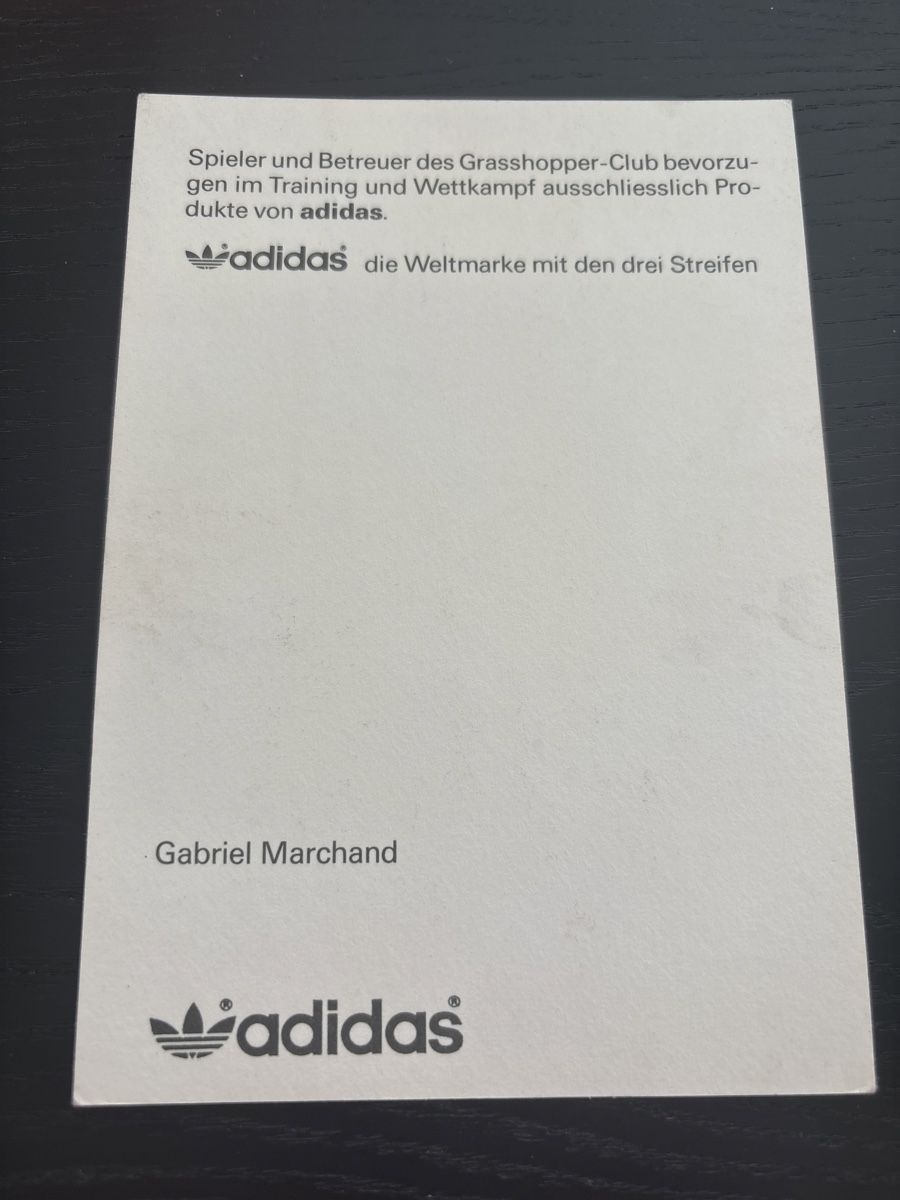 Autogramme: Gabriel Marchand GC – Gebraucht aus Uetendorf von hoisle 1