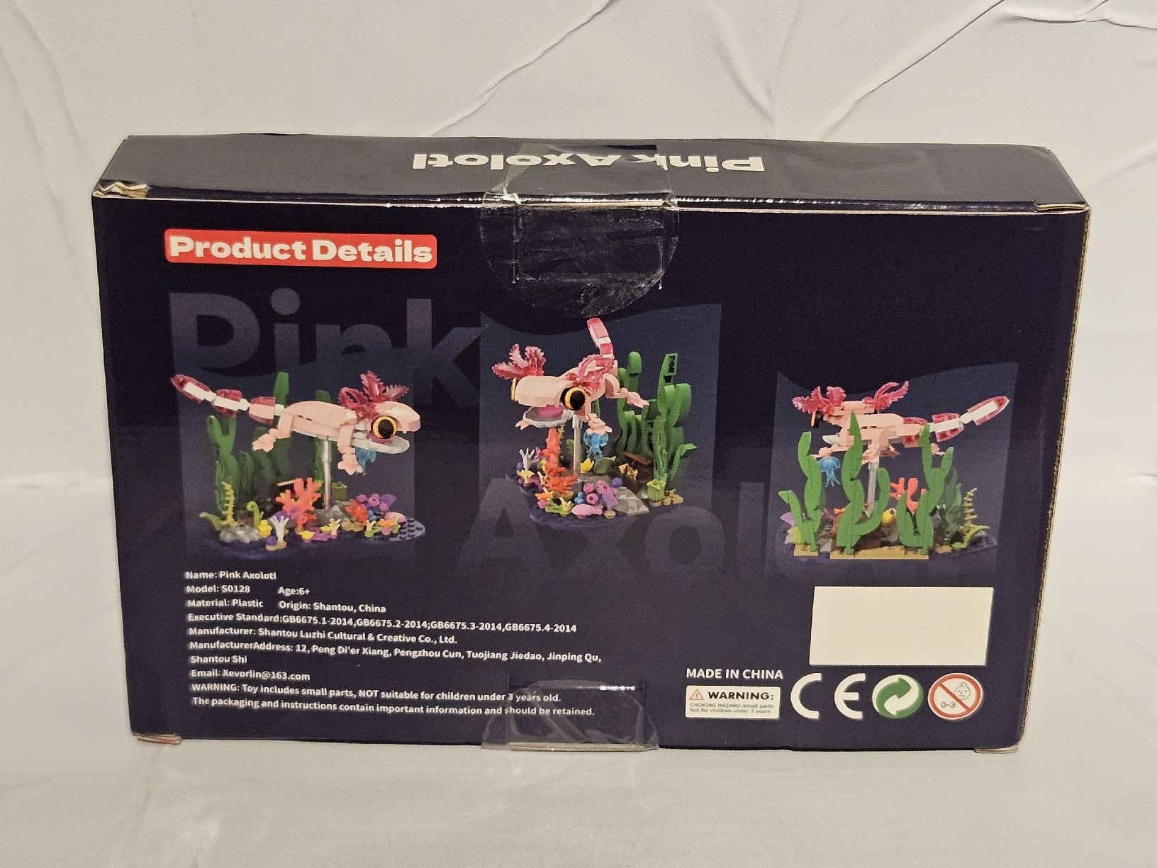 Baukästen: Klemmbausteine: Pink Axolotl  – Neu (gemäss Beschreibung) aus Besenbüren von ste_dh5c 1