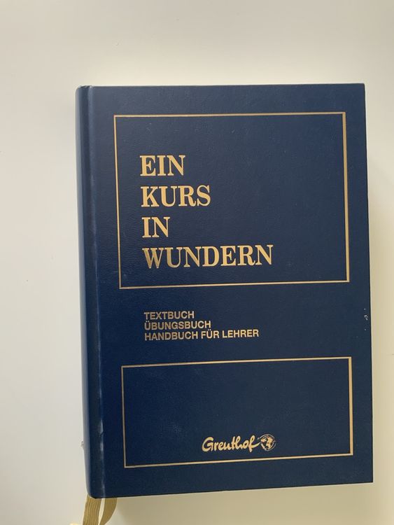 Ein Kurs in Wundern Übungsbuch und Handbuch für Lehrer Kaufen auf
