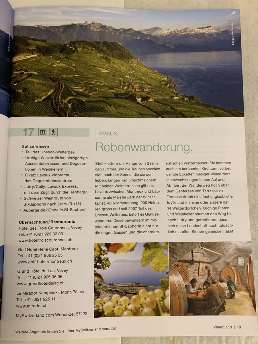 Libri: Reiseführer Schweiz Top 100 Erlebnisse – Nuovo (secondo la descrizione) da Erlenbach ZH venduto da Ritschly 4