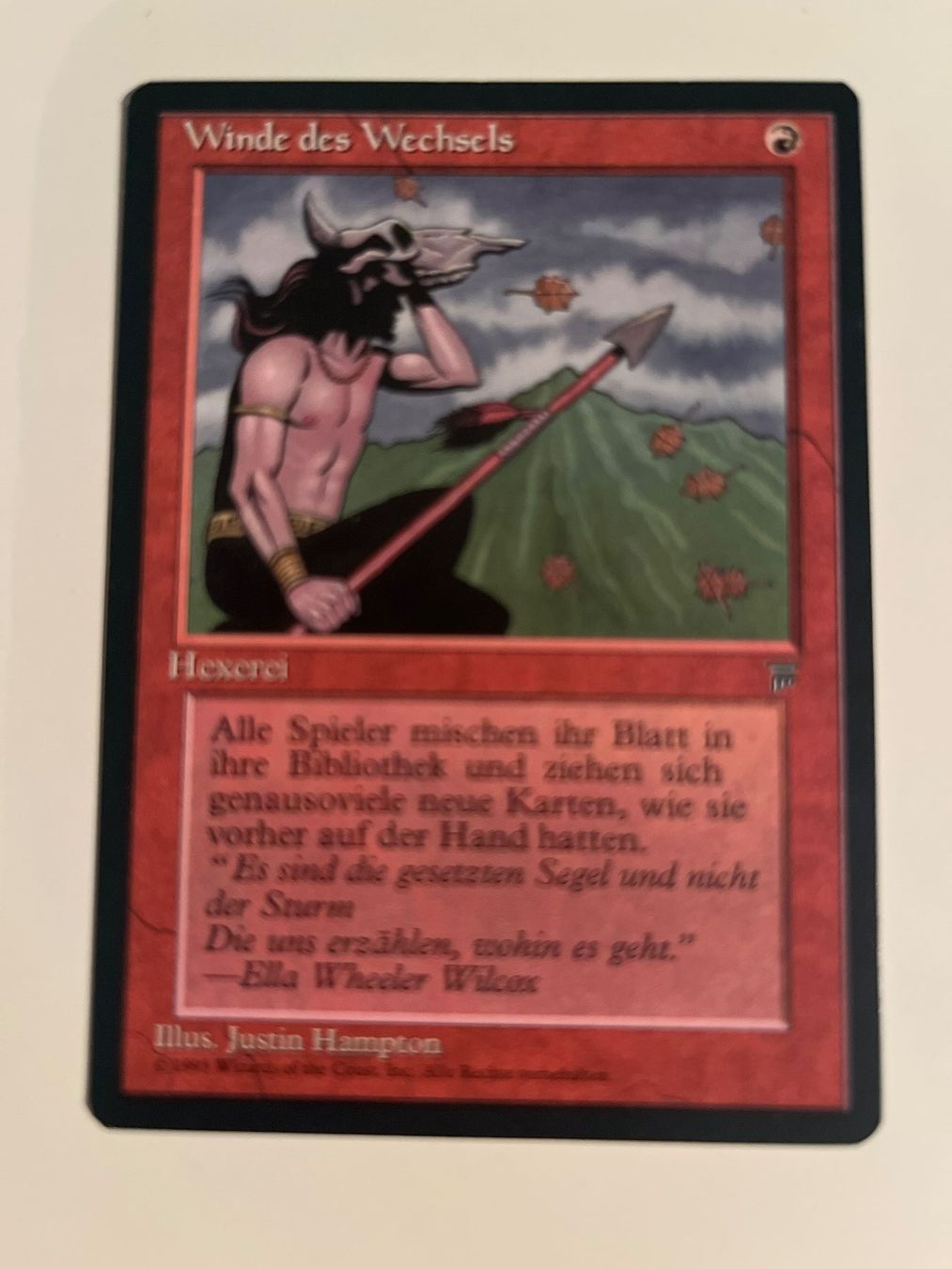 Magic The Gathering Carte collezionabili: 1 x Winde des Wechsels - Magic: The Gathering - MtG – Usato da Kriens venduto da Shadi1980
