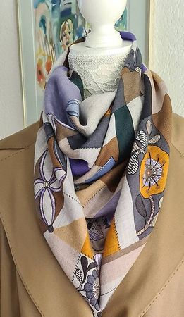 Hermès Kaschmir/Seide Tuch