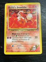 Pokemon Blaine‘s Growlithe 62/132 Gym Heroes