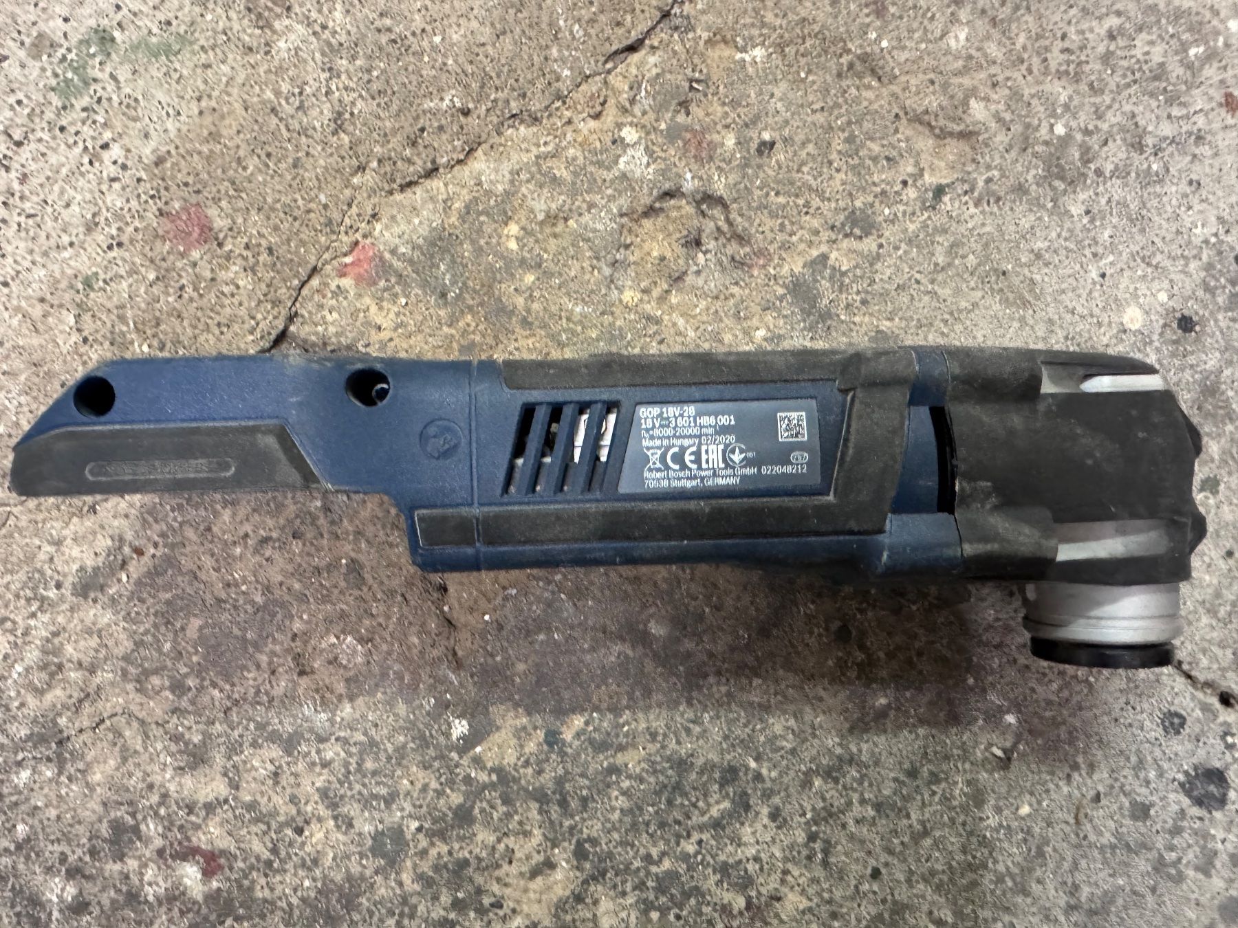Bosch Tutti gli attrezzi: Bosch Multicutter GOP 18V-28 Professional – Usato da Steckborn venduto da danweid 1