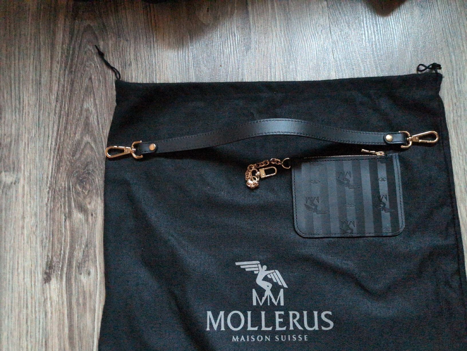 Maison Mollerus Borse da donna: MAISON MOLLERUS Schultertasche "Castiel" schwarz – Usato da Wil / ZH venduto da Tomseymoor 2