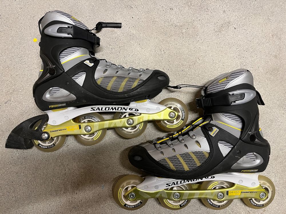 Salomon DR 150 Ext'd Twin Driver InLine Skates Rollerblades (Neu ...