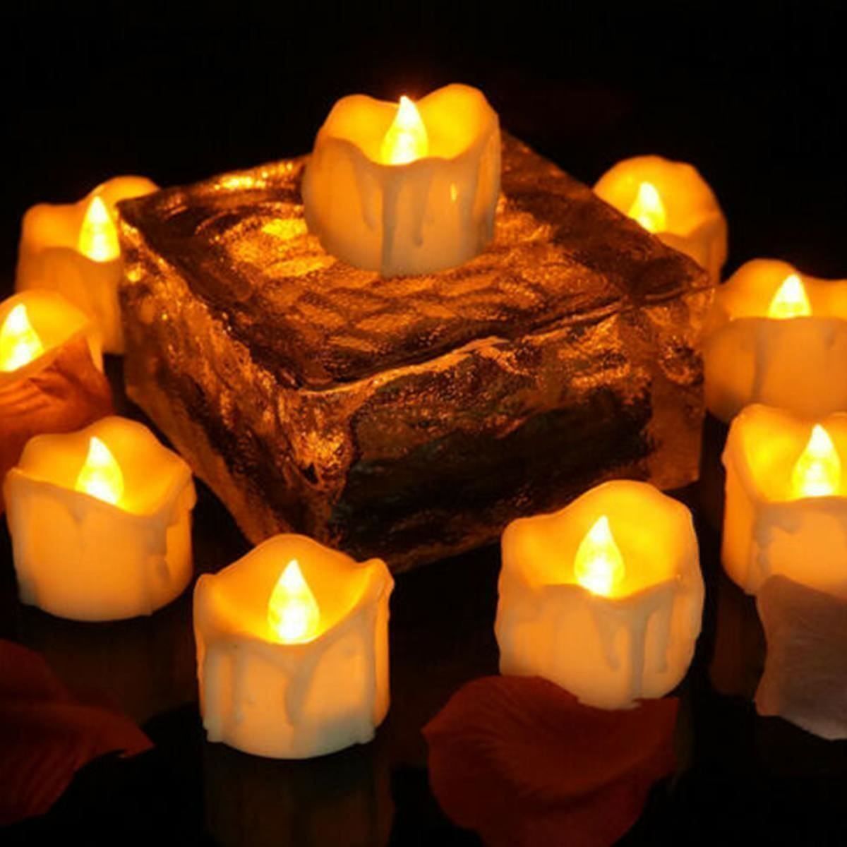 Candele: LED Teelichtkerzen mit Timer inkl. Batt. – Nuovo e nell'imballaggio originale da Diepoldsau venduto da preisparadies-ch