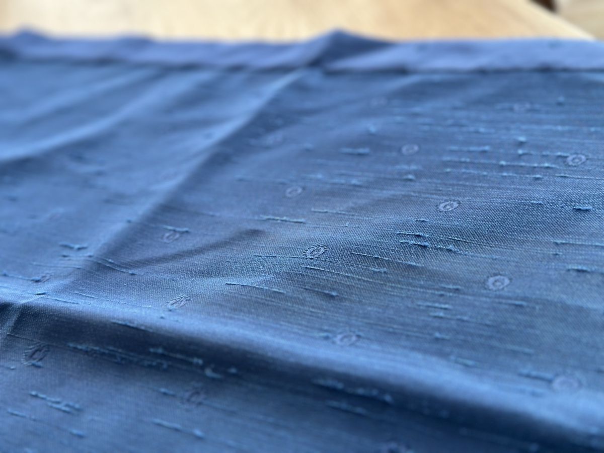 Altra biancheria da tavola: Tischdecke, blau mit Muster, Polyester, 90x90cm, Top Zustand – Usato da Rothenburg venduto da wer_g9fd 5