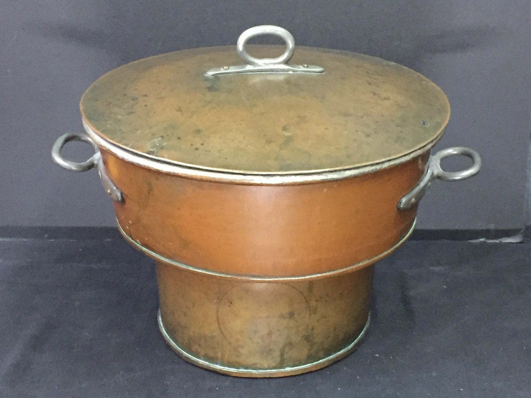 Pentole: Antiker Kessel / Topf aus Kupfer – Usato da Schaffhausen venduto da vintageville 1
