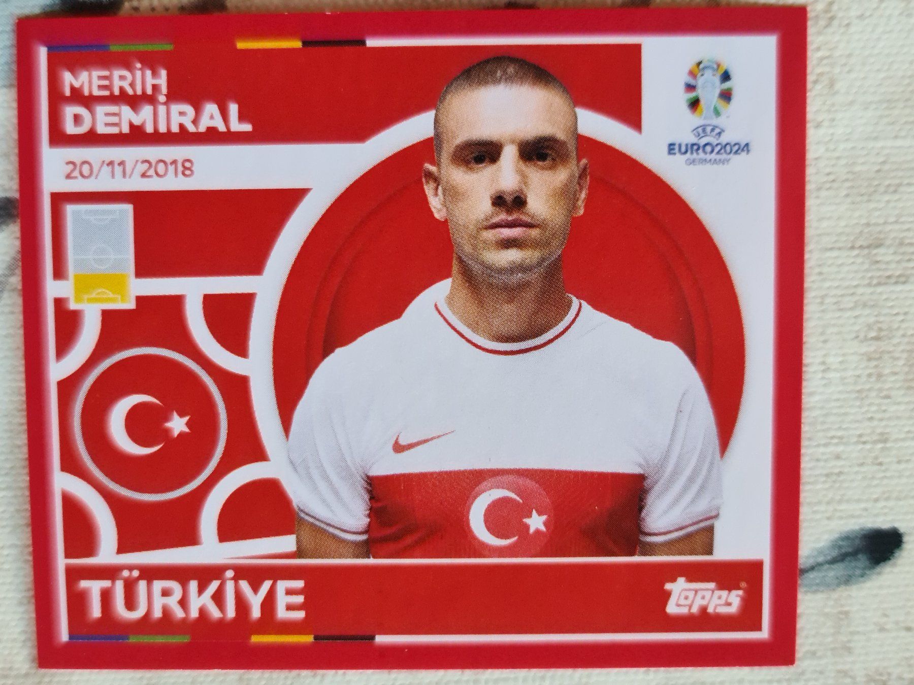 Topps Carte collezionabili: Topps EURO2024 TUR 12 – Nuovo e nell'imballaggio originale da Dintikon venduto da Prime-shop