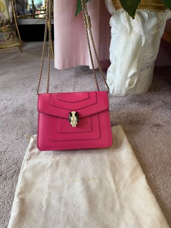 Bvulgari Tasche pink wie neu
