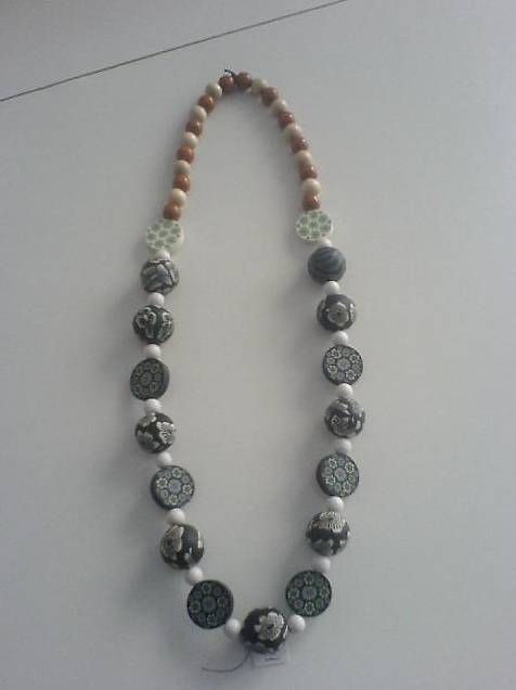 Catenine: Collana di perle in fimo "noir" – Nuovo (secondo la descrizione) da Giornico venduto da gal_mnh9