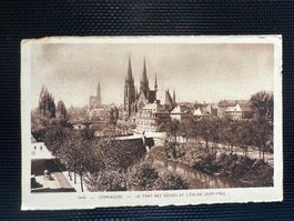 A Karte Strassbourg le pont des Vosges 1929  (G103)