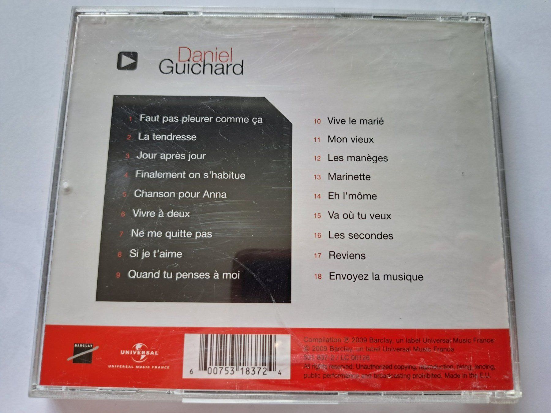 CDs: Cd Daniel Guichard -- Master série  – D'occasion à Pully par bro_n52j 1