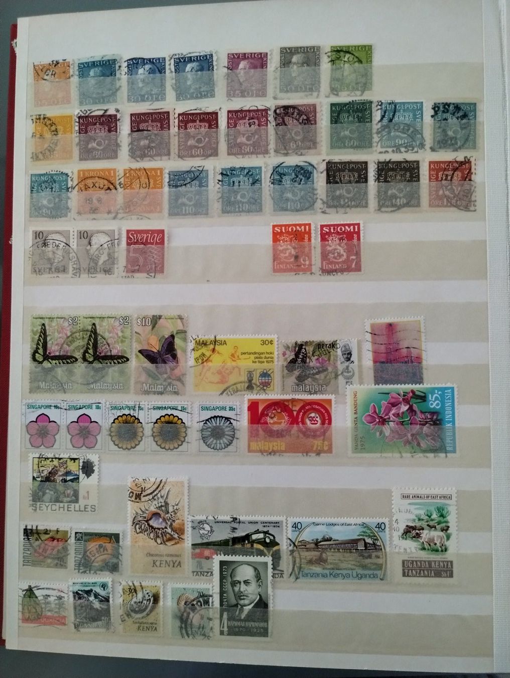 Alle Briefmarken: Ausländische Marken, gestempelt – Gebraucht aus Spiez von cemikaphi 2
