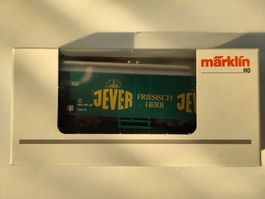 Bierwagen "Jever Pils" der DB von Märklin H0, WS, Fabrikneu