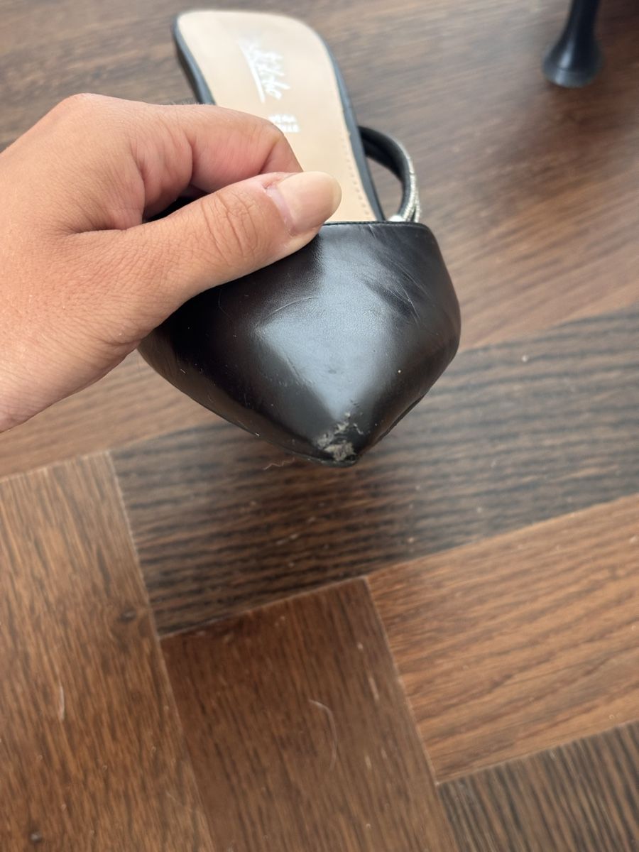 Damenschuhe: 🖤 Black slingback heels – Gebraucht aus Zürich von gia_h8kg 5