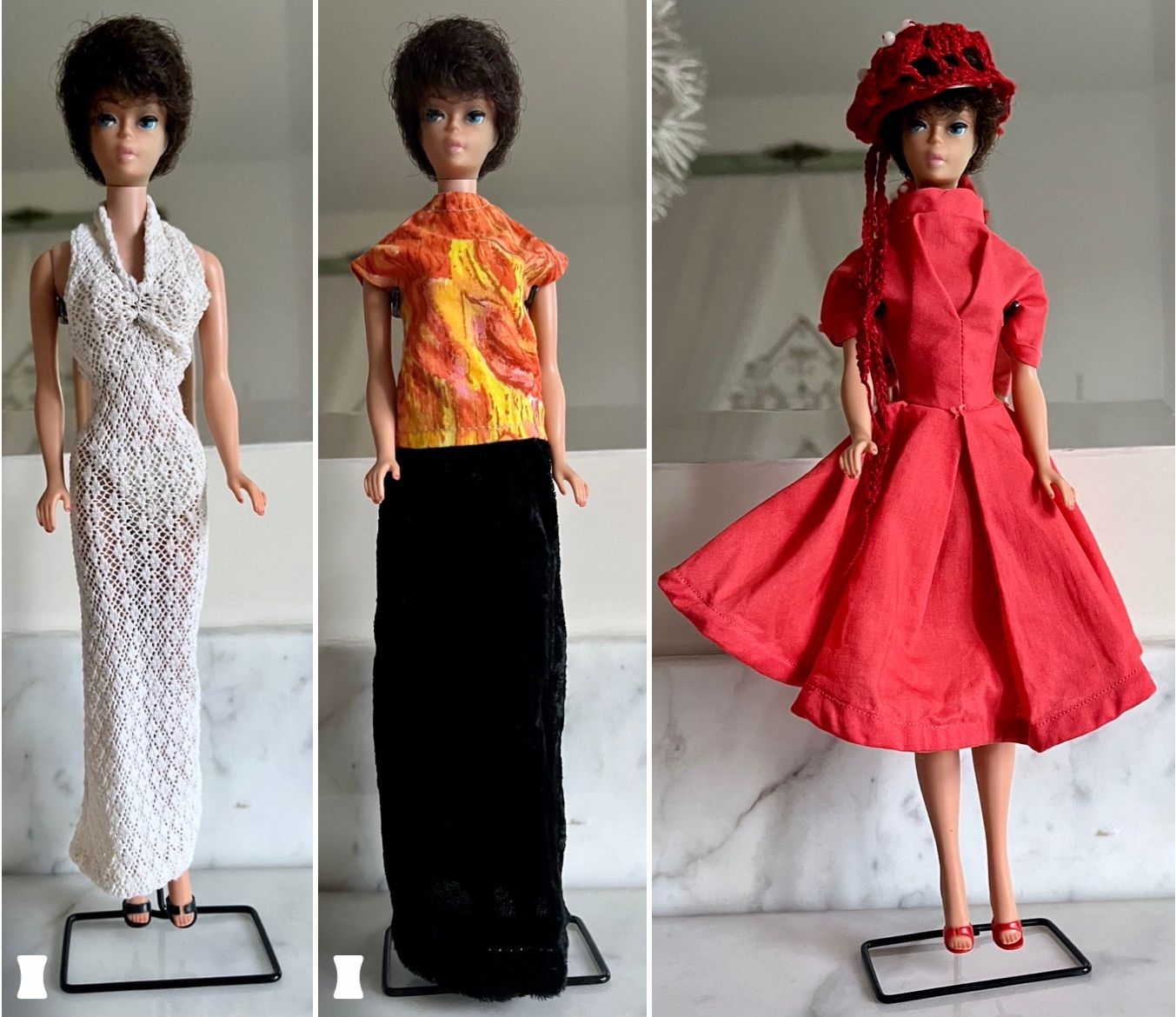 Puppen: Barbie Bubblecut + custodia + abiti vintage – Gebraucht aus Breganzona von mas_tv72 6