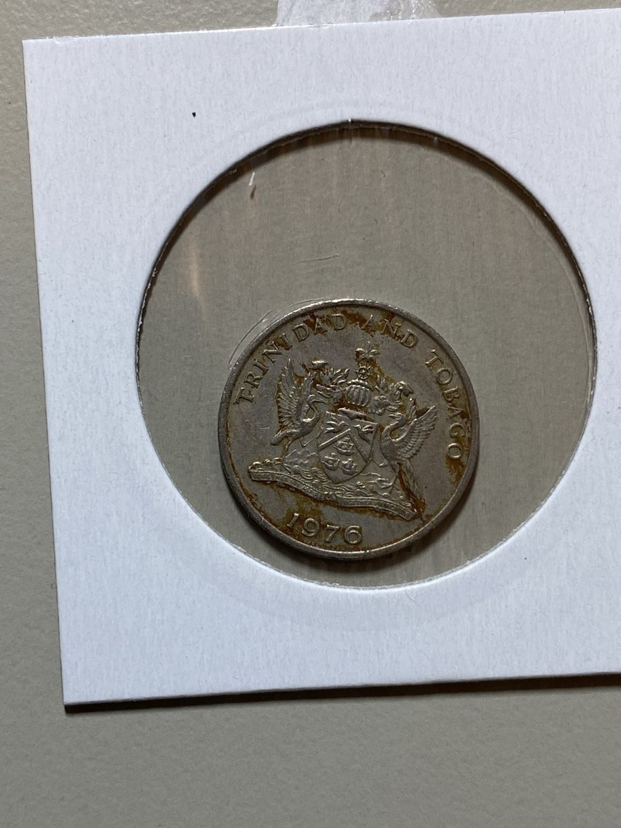 Toutes les monnaies: Trinité et Tobago - 25 cents - 1975 – D'occasion à Payerne par Mike1682 1