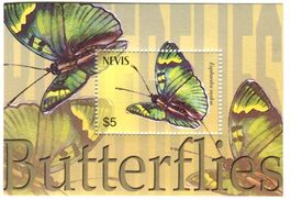 Block "Schmetterlinge". Nevis.