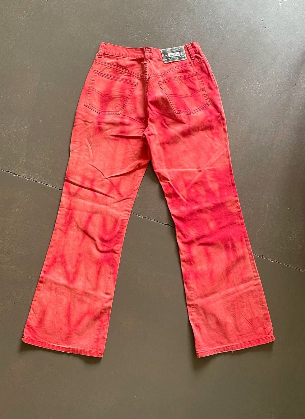 Jeans: 🔴 Rote Jeans – Usato da Beinwil am See venduto da piscino 1