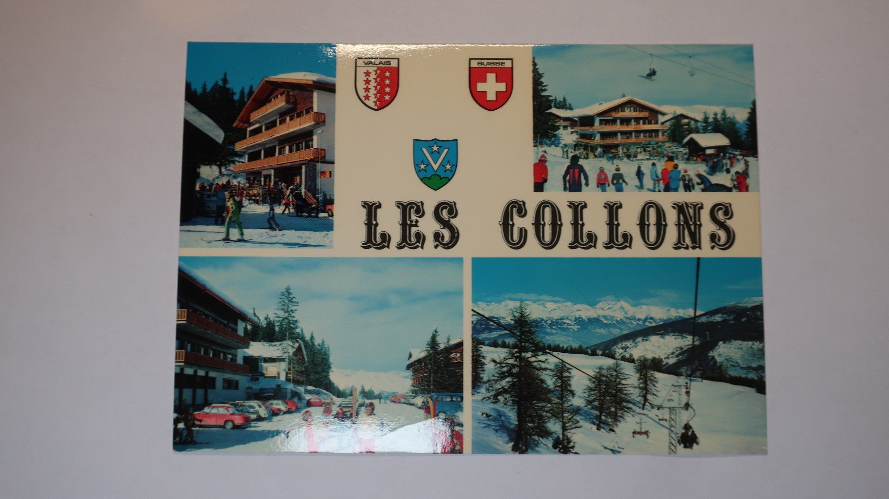 Cartoline postali: Les Collons  Multivues  1983 – Usato da Cormoret venduto da Pascalll2001 1