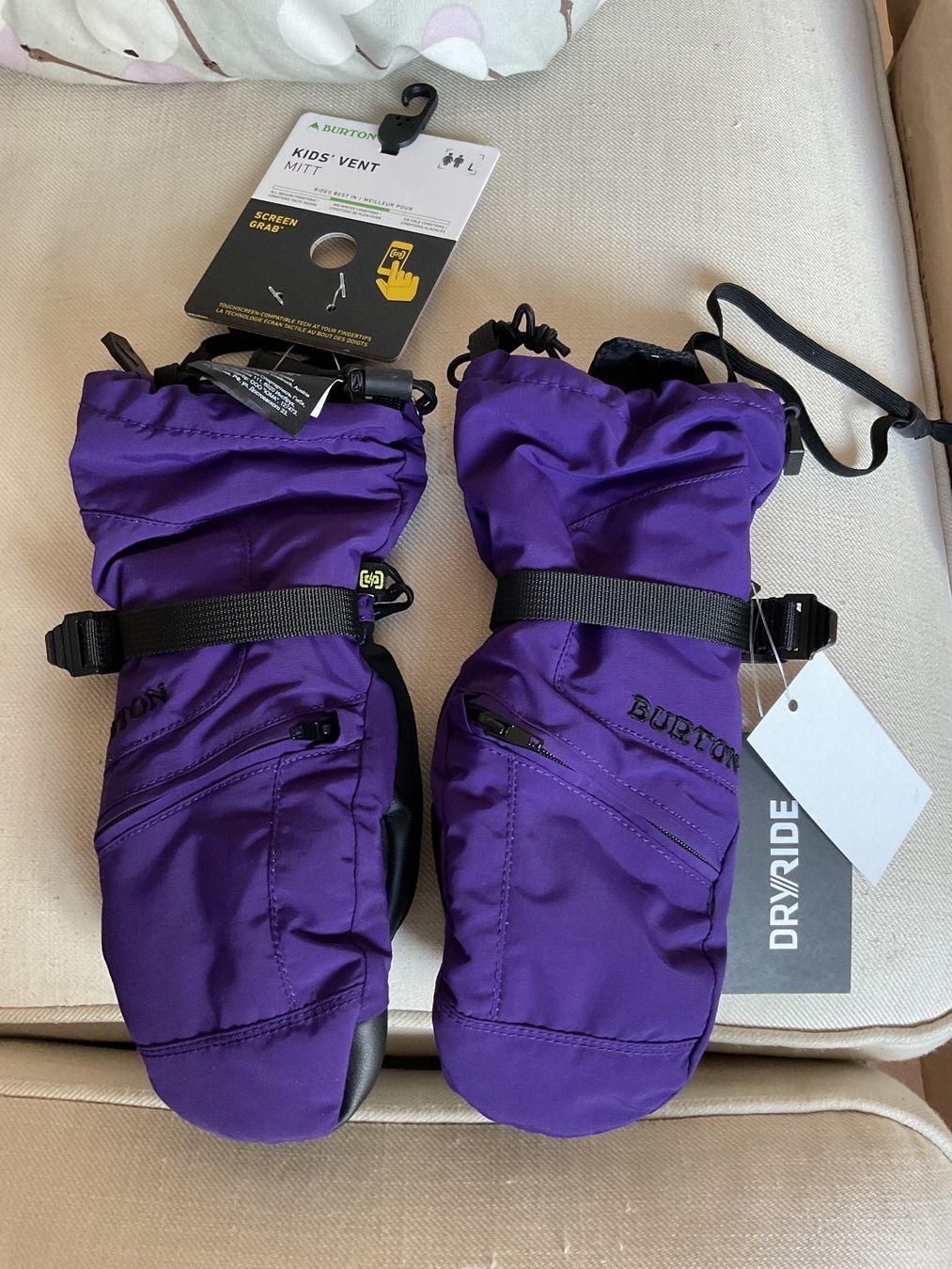 Burton Kinderhandschuhe: Burton Kids’ Vent Mitten Skihandschuhe Snowboardhandschuhe – Neu und originalverpackt aus Zufikon von mjohannah