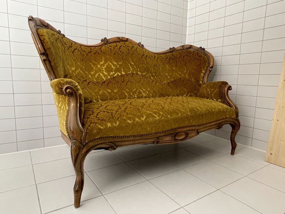 Louis Quinze Sofa mit Stuhl Kaufen auf Ricardo