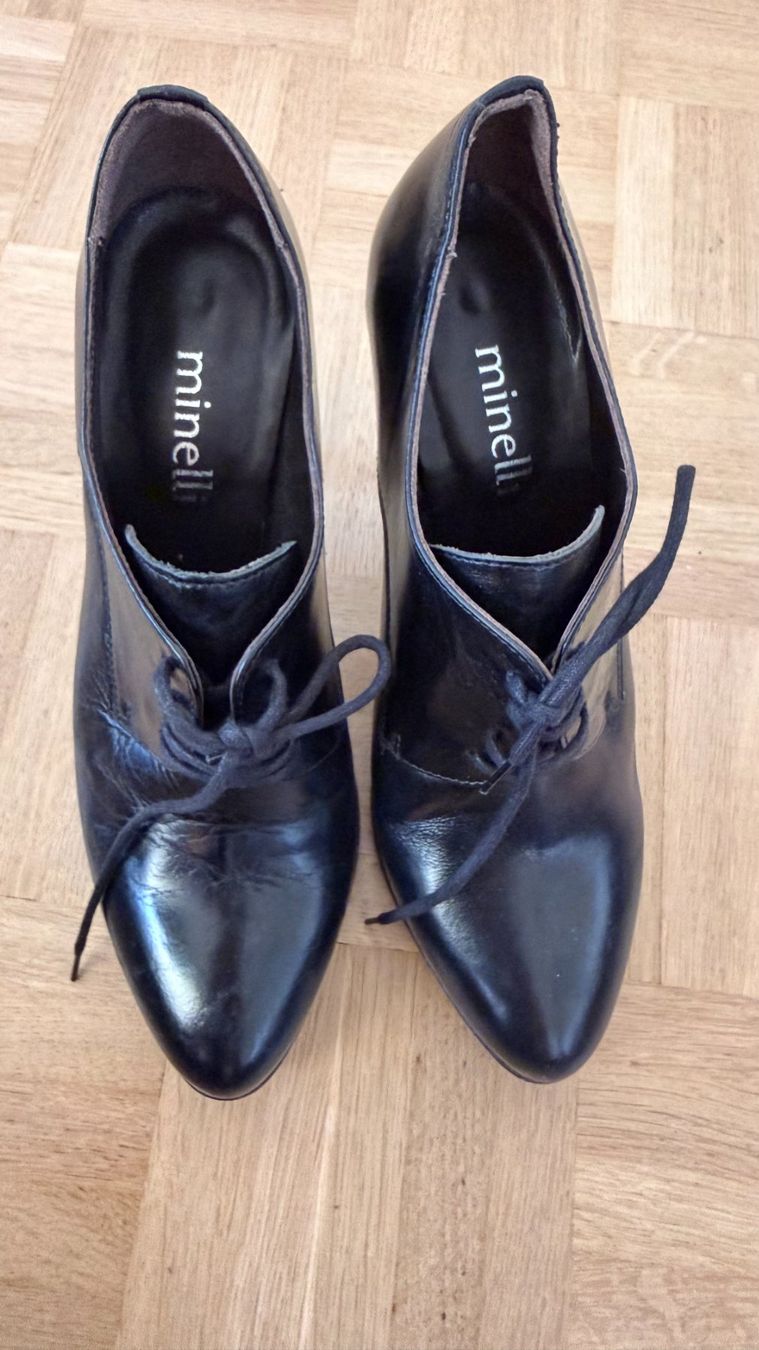 Damenschuhe: Bottines Minelli en cuir noir, taille 38 – Gebraucht aus Genève von dkr_j29m 4