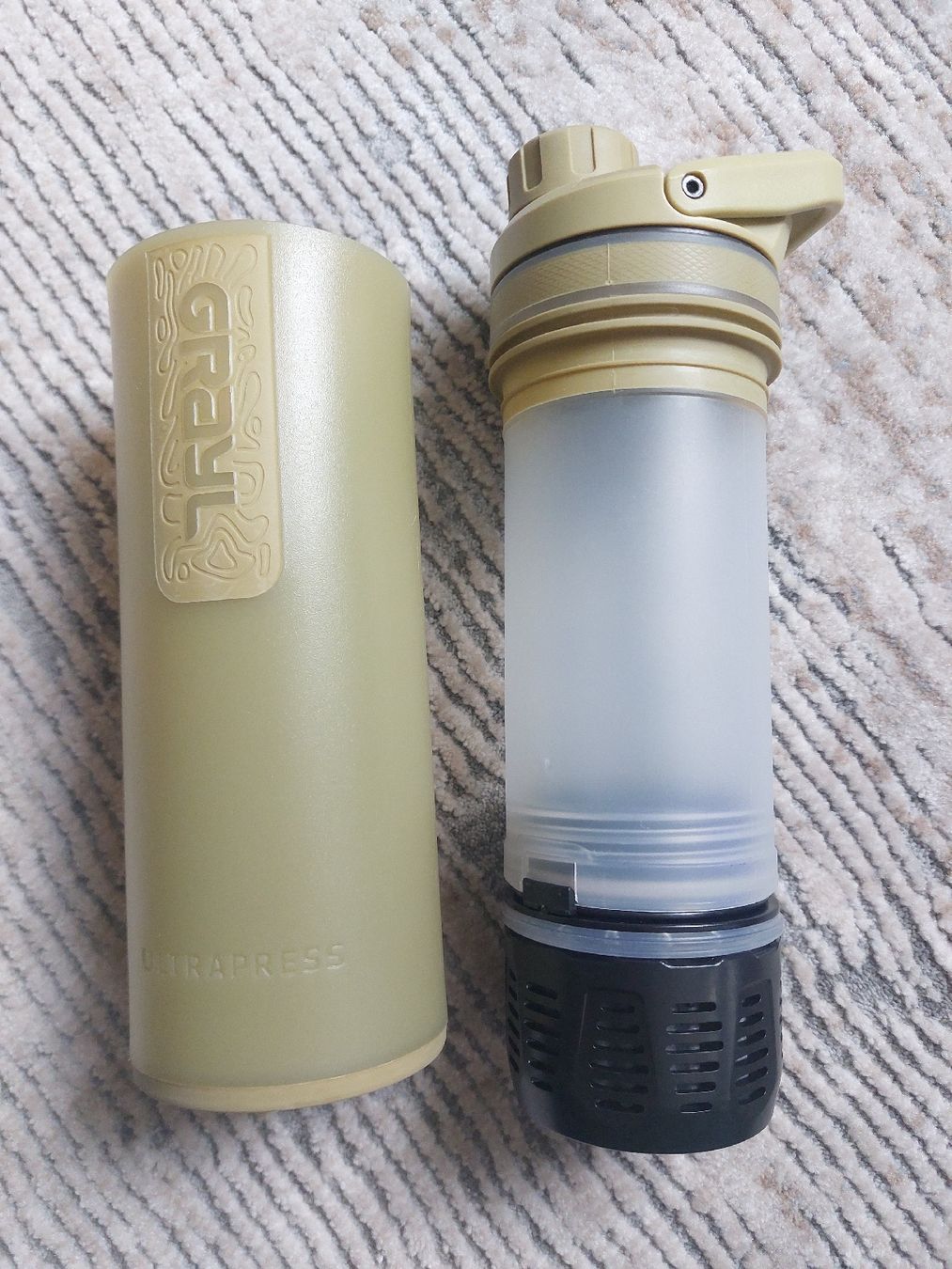 Sanitari: Grayl Wasserfilter Flasche Ultrapress - Neu! – Nuovo (secondo la descrizione) da Stein/AR venduto da OLd_S_CooL 1