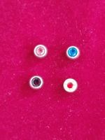 4 Stk. versch. Bauchnabel Piercing Verschlüsse