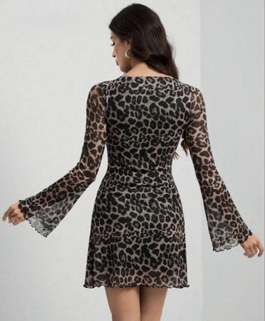 Leopard Print Dress - smoll Size - Autumn Ready!