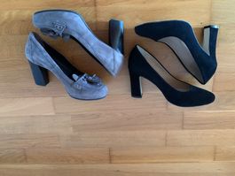 2xGlobus Wildleder Schuhe gr 38