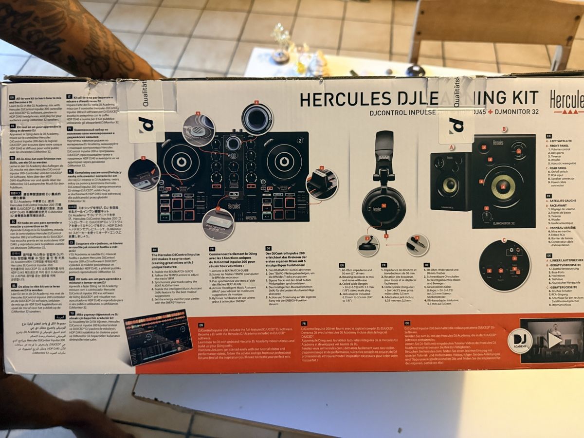 Hercules Mischpulte: Hercules DJLearning Kit – Neu (gemäss Beschreibung) aus Schafisheim von Flawiia 1