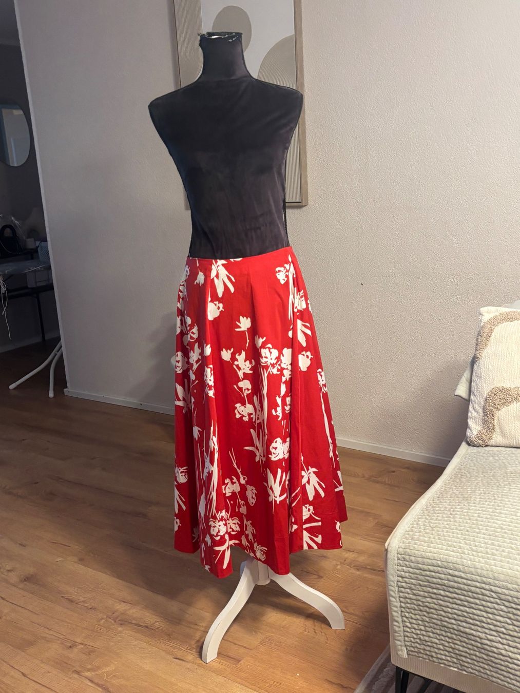 Marella Gonne: Marella by Max Mara Maxi Rock Baumwolle – Usato da St. Margrethen SG venduto da dijanaO 4