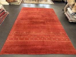 Roter Orientteppich Gabbeh