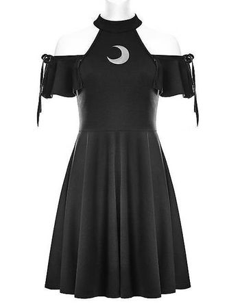 Punkrave Sommer-Mond-Kleid