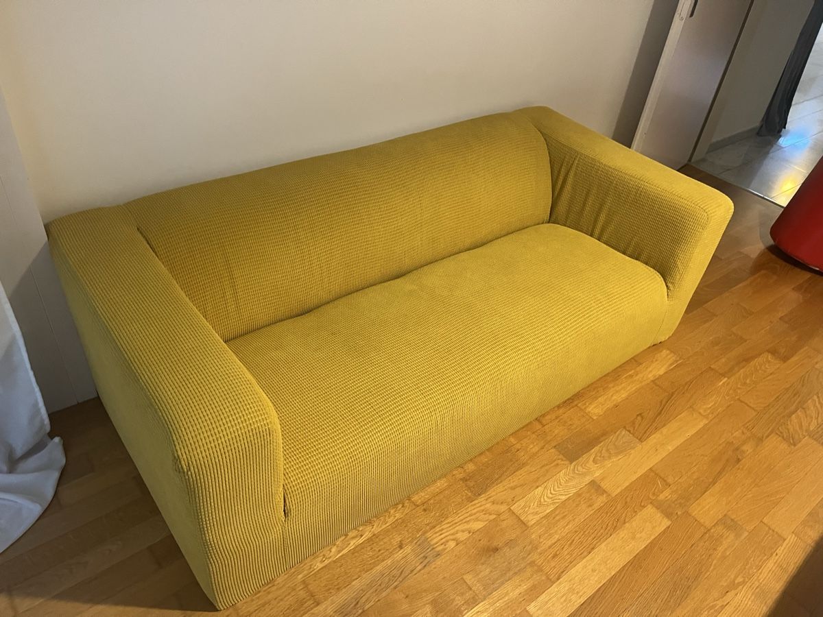 Ikea Divani: Sofa Klippan Senfgelb – Usato da Ehrendingen venduto da shoppii 3