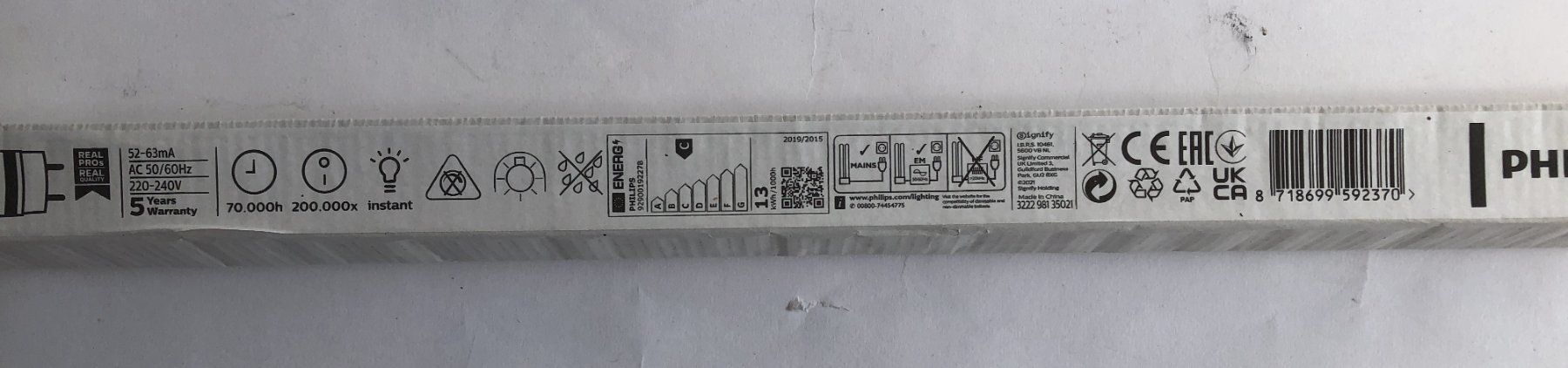 Lampade: LED tube 1200mm – Nuovo e nell'imballaggio originale da Huttwil venduto da Thoste 3