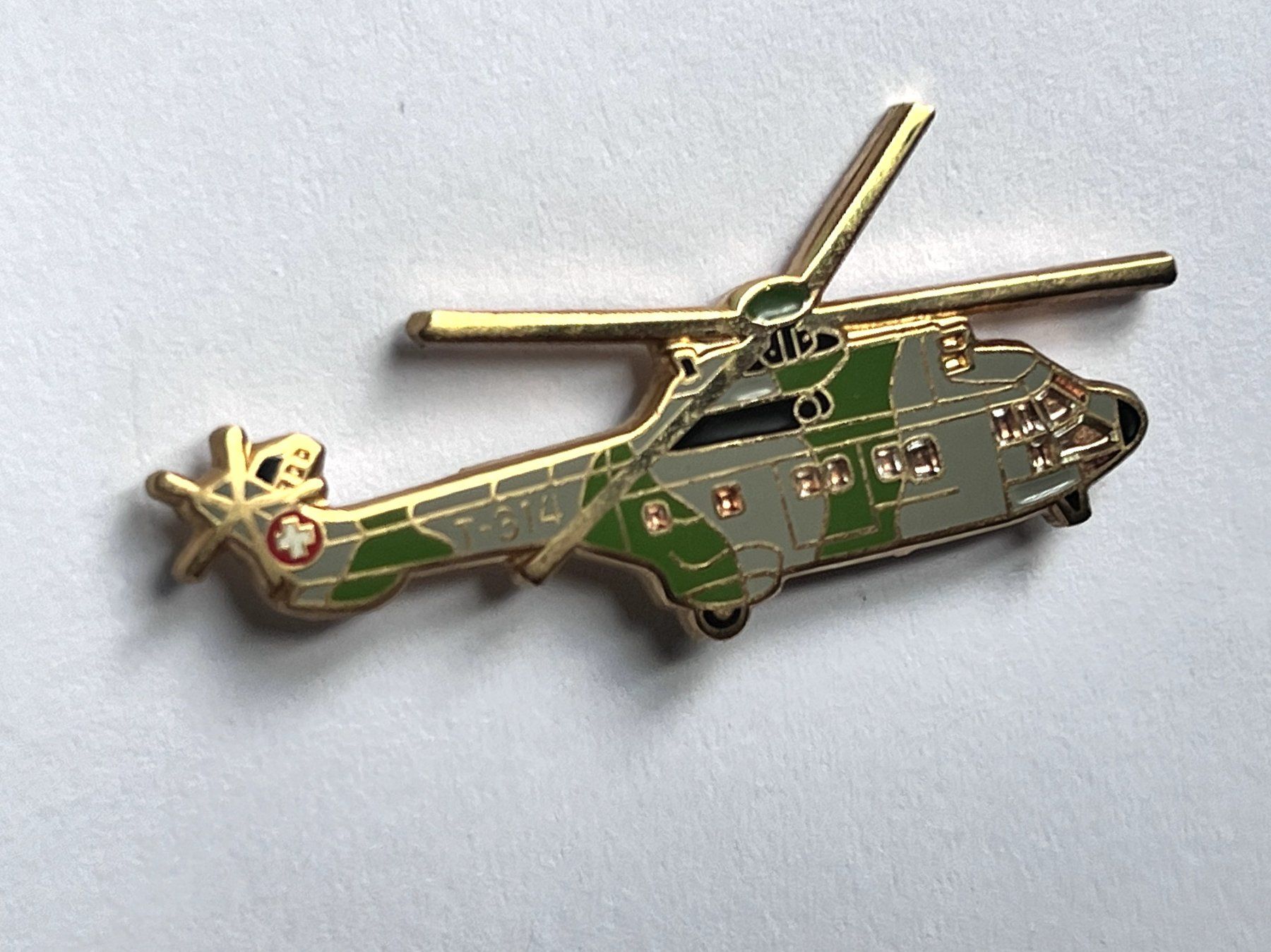 Schweizer Armee Placchette & Badge: Pin Schweizer Armee Helikopter neuwertig – Usato da Kriens venduto da TSCH1