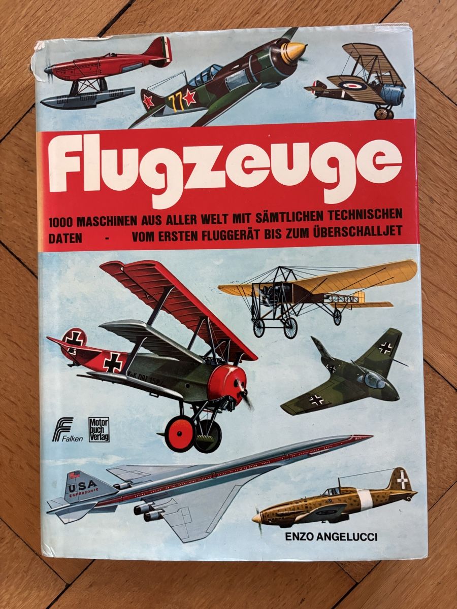 Libri: Flugzeug Buch, 1972 – Usato da Zürich venduto da gucks