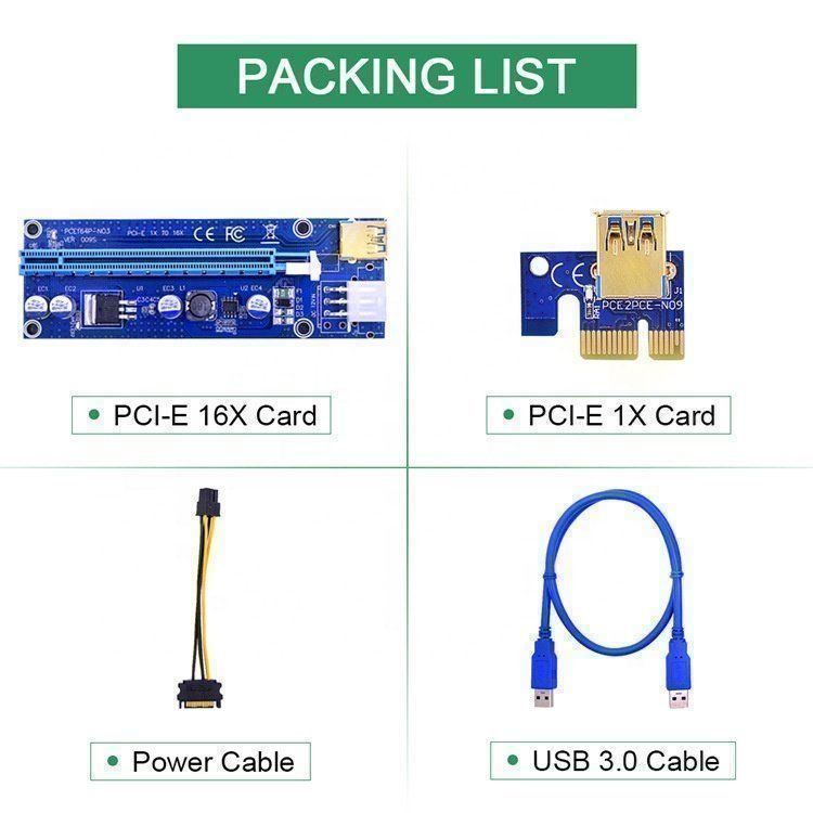 Coin Miner: Mining Riser PCI Express neu – Nuovo e nell'imballaggio originale da Wettingen venduto da Schabernack_sam 4