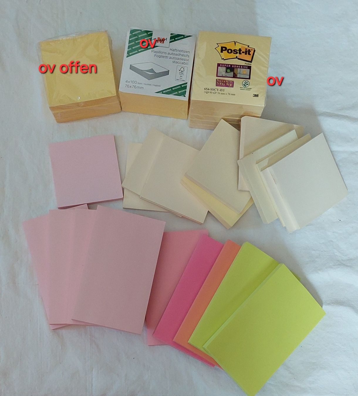 Blocchi: Post-it Notizblöcke – Usato da Uitikon Waldegg venduto da Smeragol