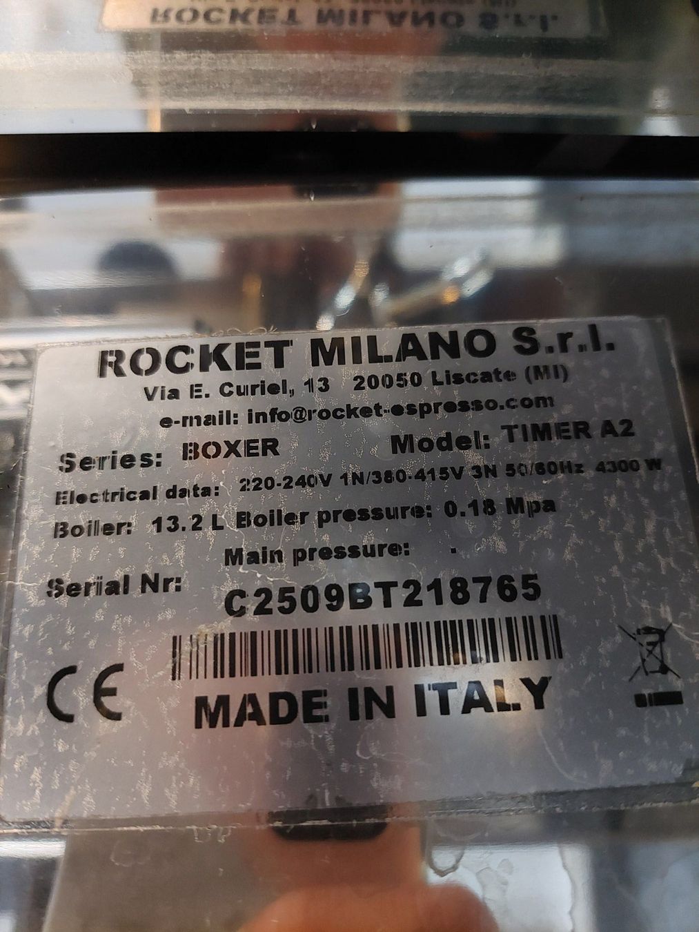Rocket Macchine per caffè & Macchine per espresso: Siebträger Rocket Boxer Evo 2-group – Nuovo (secondo la descrizione) da Wädenswil venduto da gur_y6wl 1