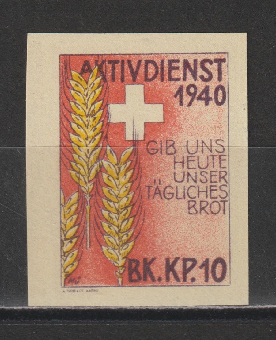Alle Briefmarken: Bäcker Nr. 16a/2 ** – Gebraucht aus Siebnen von Fstaehli
