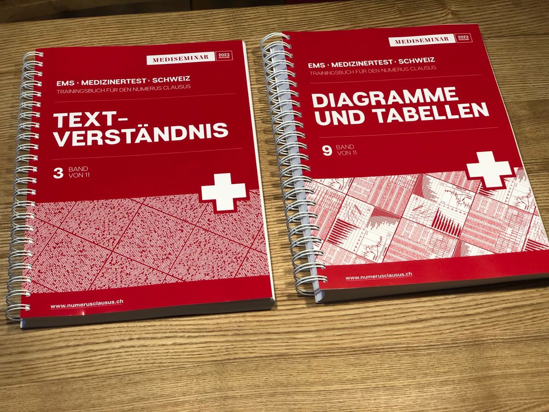 Libri: 2x Trainingsbuch für den Numerus Klausus – Usato da Röschenz venduto da Tashroal